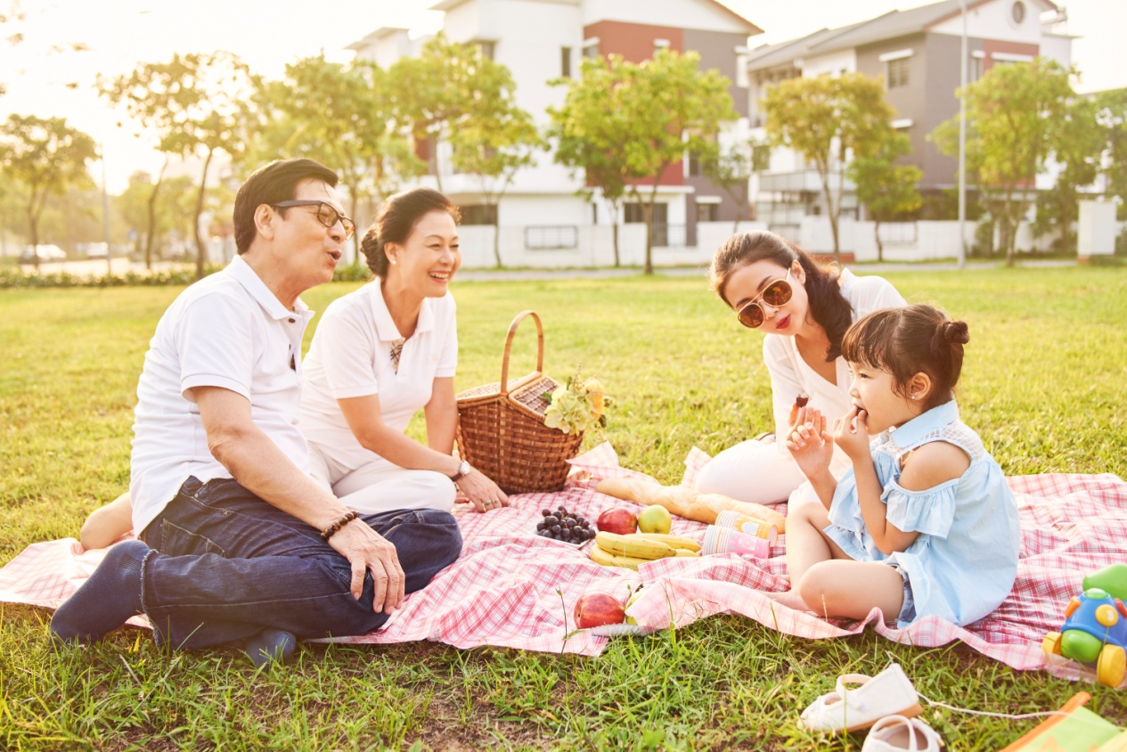 Tận hưởng cuộc sống thư thái tại khu đô thị xanh đẳng cấp.