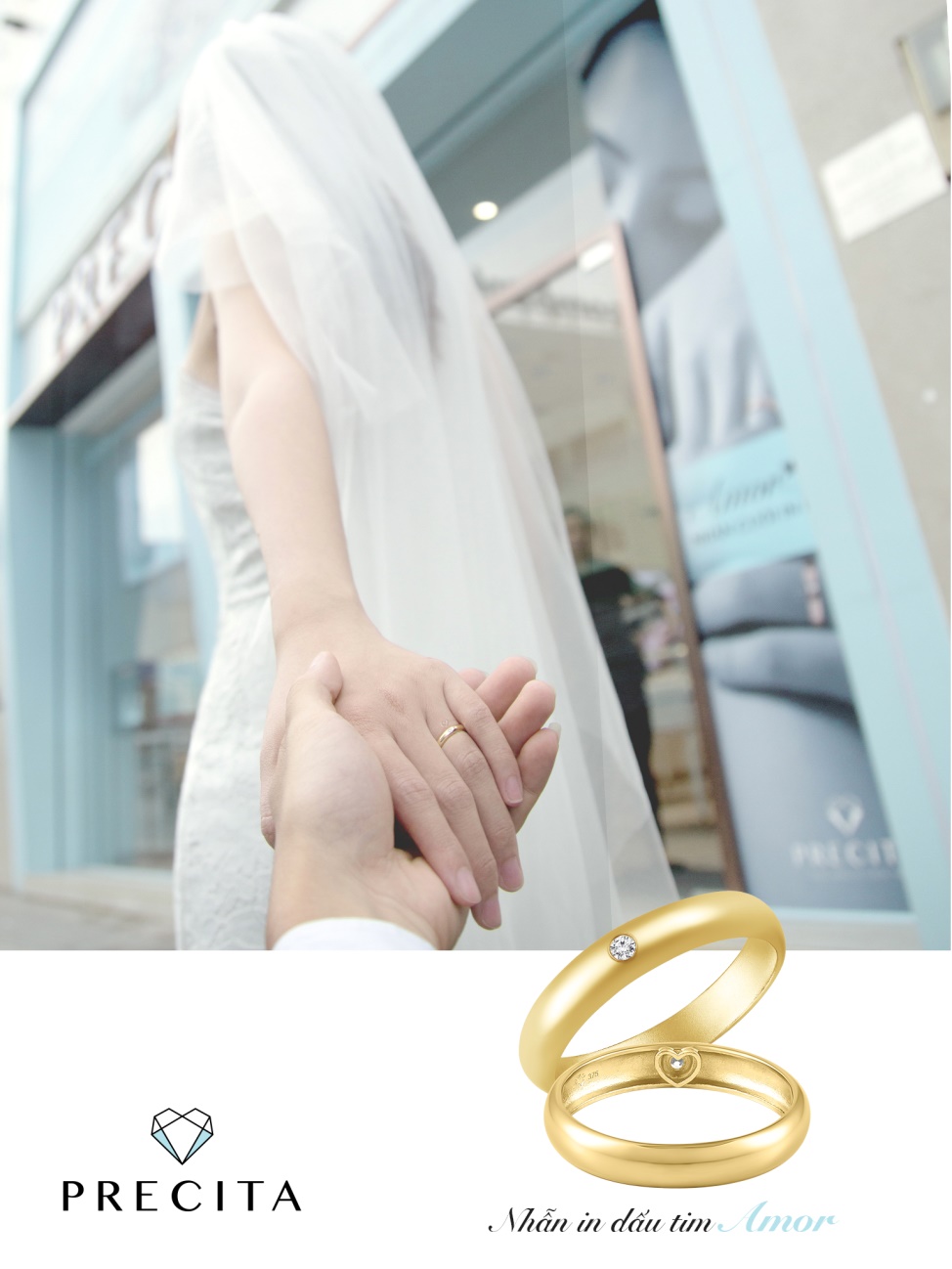 Nhẫn cưới in dấu tim – Yêu càng lâu, tim càng sâu - Ảnh 1. Nhẫn cưới in dấu tim – Yêu càng lâu, tim càng sâu - Ảnh 1.