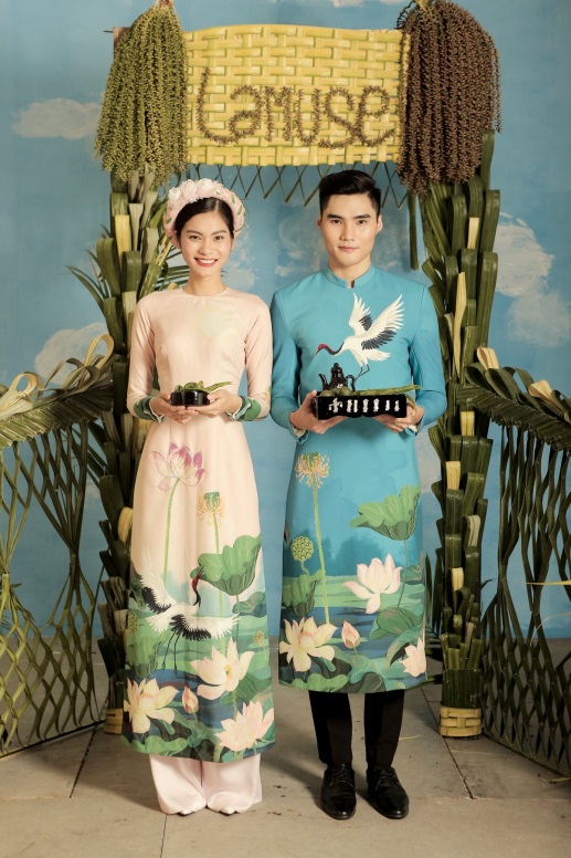 2 quán quân Next Top Model nổi bật với BST áo dài ngày cưới - Ảnh 6. 2 quán quân Next Top Model nổi bật với BST áo dài ngày cưới - Ảnh 6.
