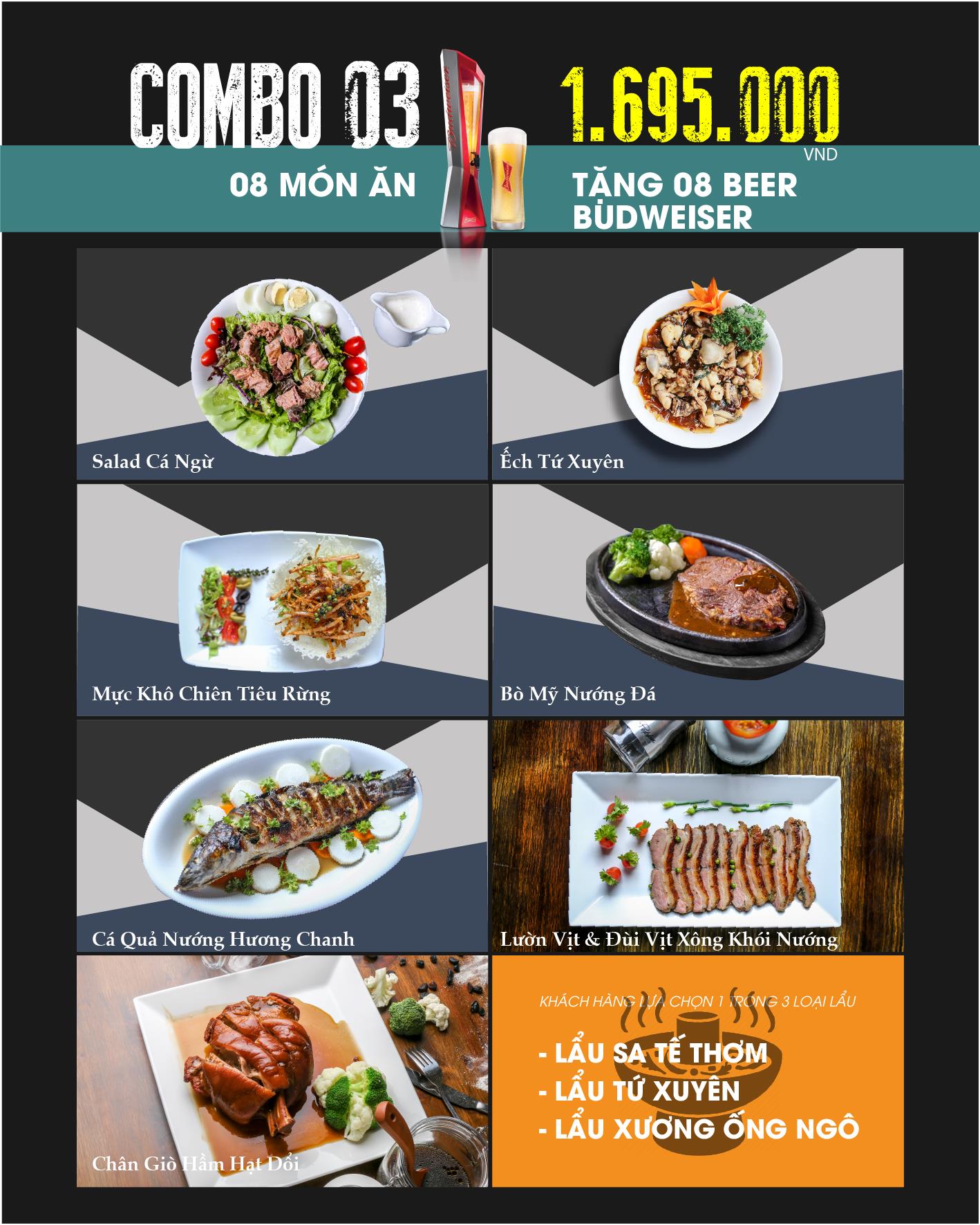 Thêm 1 phong cách ấn tượng với phương châm “khách hàng luôn được khuyến mãi” tại nhà hàng Xích Beer - Ảnh 10. Thêm 1 phong cách ấn tượng với phương châm “khách hàng luôn được khuyến mãi” tại nhà hàng Xích Beer - Ảnh 10.