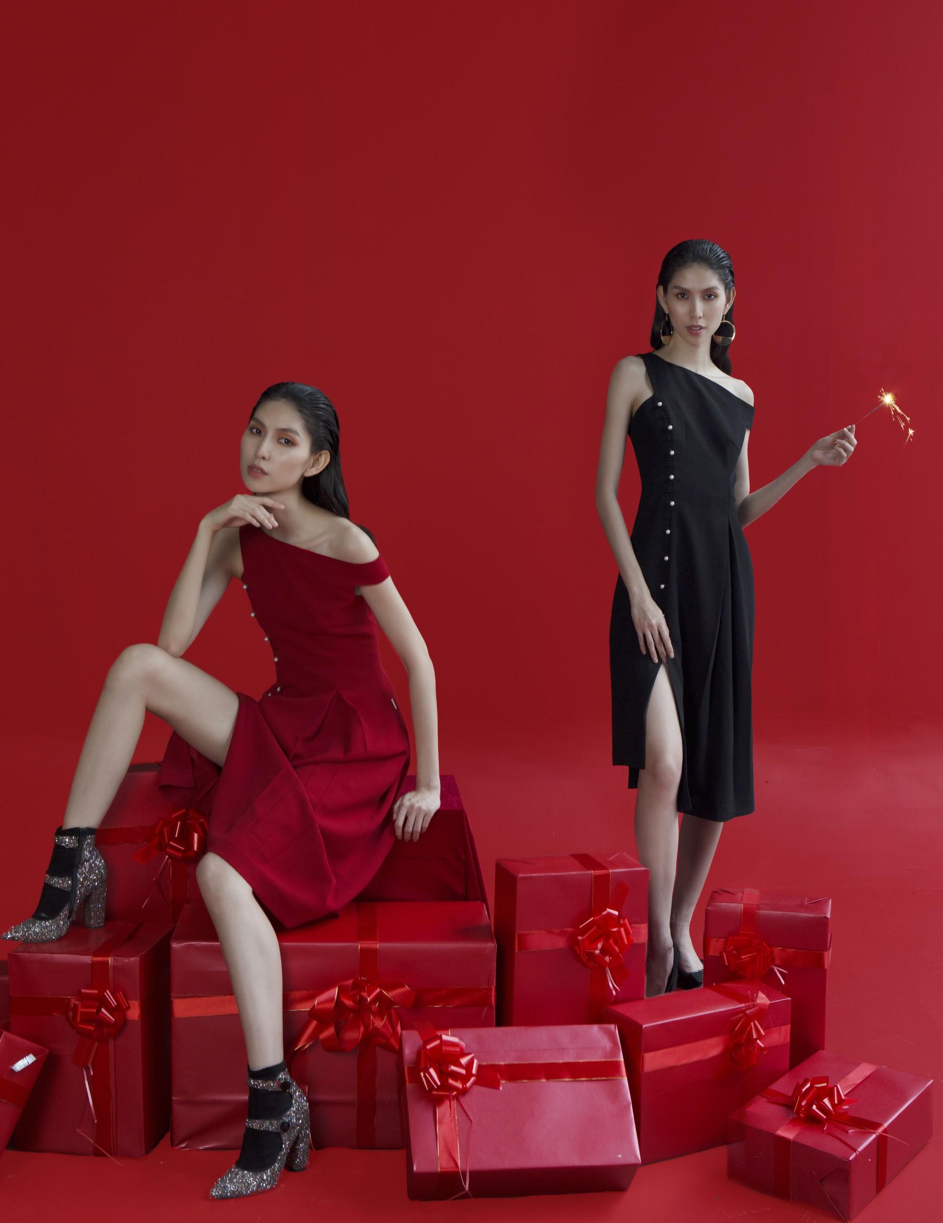 Tỏa sáng mùa lễ hội cùng Thùy Dương VNTM trong BST Festive Shinning - Ảnh 7. Tỏa sáng mùa lễ hội cùng Thùy Dương VNTM trong BST Festive Shinning - Ảnh 7.