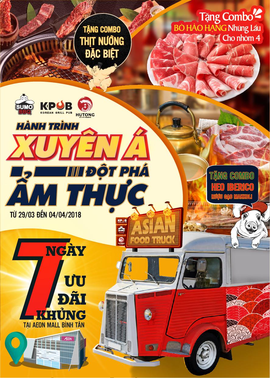 “Ăn uống thả ga – la cà quên lối” với sự kiện ẩm thực châu Á tại Sài Gòn - Ảnh 4. “Ăn uống thả ga – la cà quên lối” với sự kiện ẩm thực châu Á tại Sài Gòn - Ảnh 4.