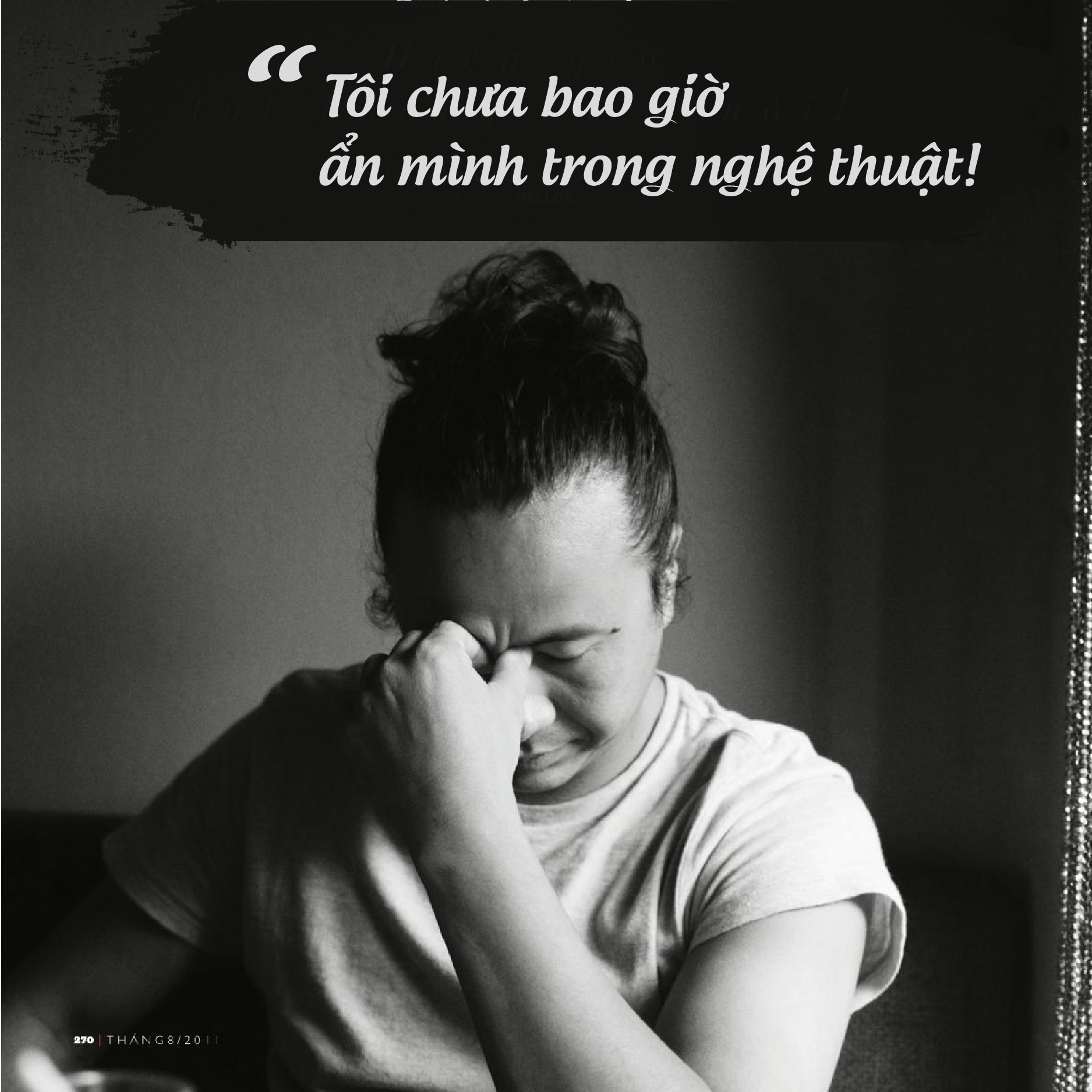 Lê Minh Sơn: Chưa từng “ẩn mình” trong nghệ thuật - Ảnh 1. Lê Minh Sơn: Chưa từng “ẩn mình” trong nghệ thuật - Ảnh 1.