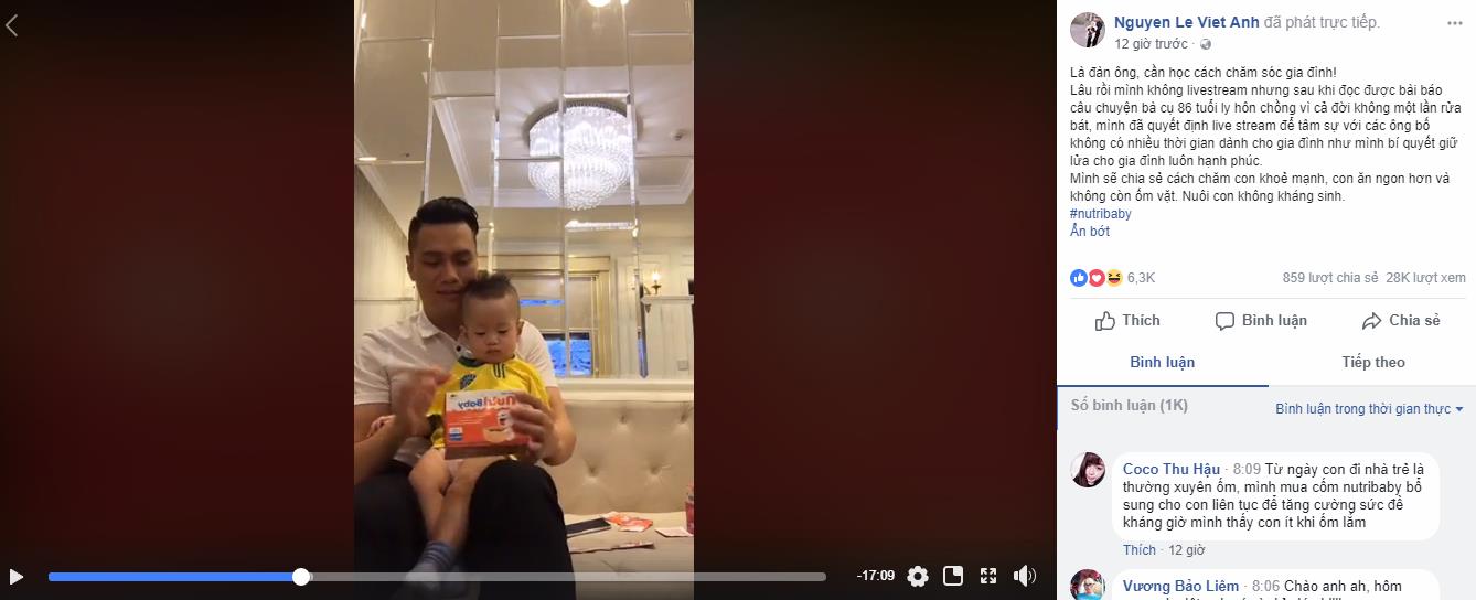 Việt Anh “Người phán xử” livestream thu hút sự theo dõi của đông đảo người hâm mộ - Ảnh 2. Việt Anh “Người phán xử” livestream thu hút sự theo dõi của đông đảo người hâm mộ - Ảnh 2.