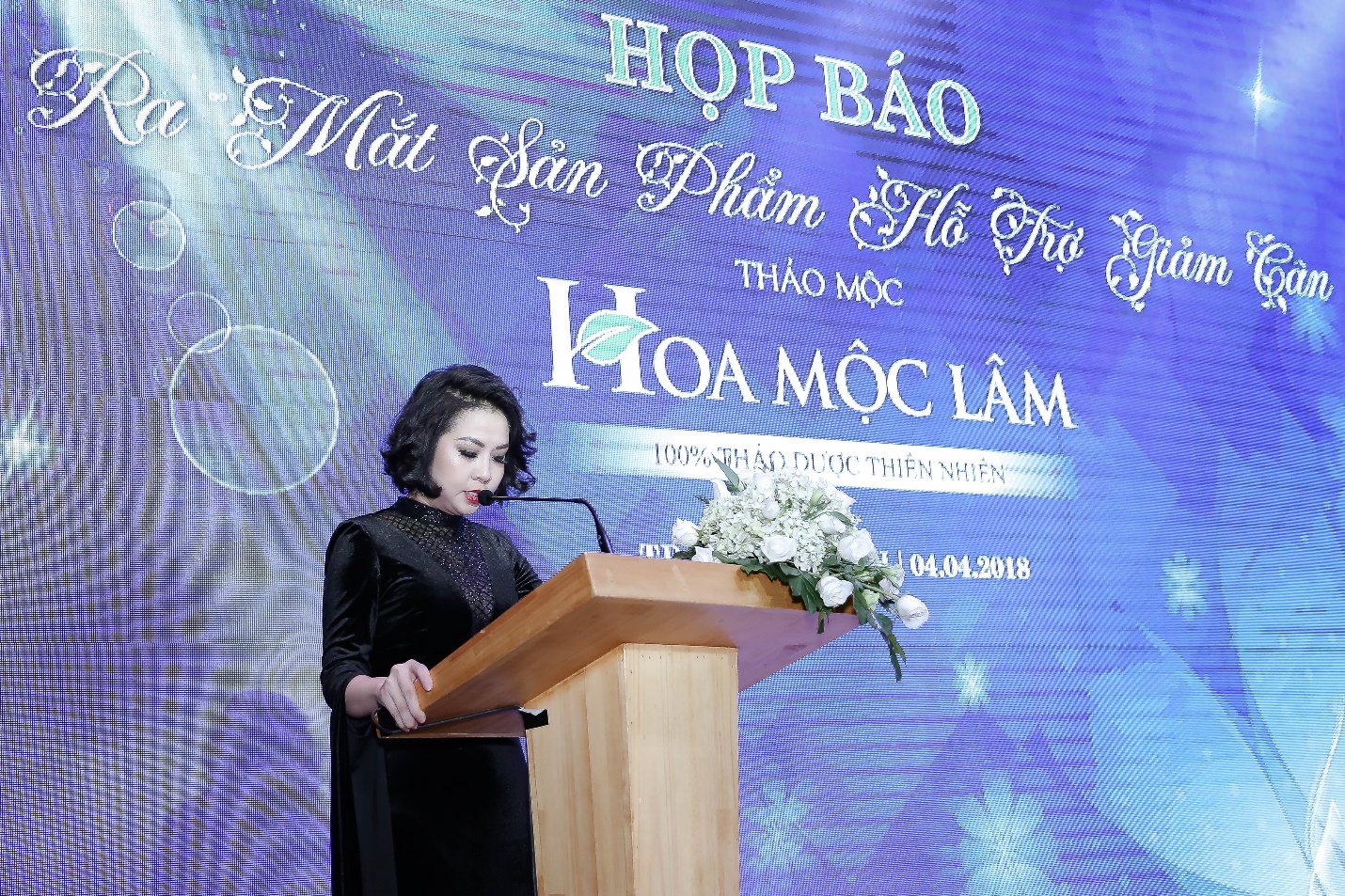 Hoa Mộc Lâm ra mắt sản phẩm giảm cân an toàn cho sức khỏe - Ảnh 2. Hoa Mộc Lâm ra mắt sản phẩm giảm cân an toàn cho sức khỏe - Ảnh 2.