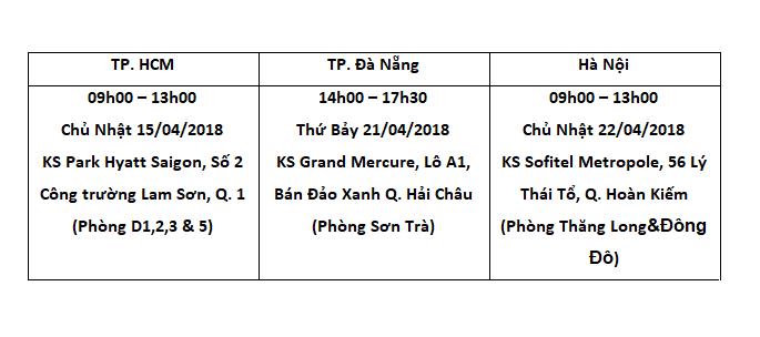 T.H.E. Education Fair 2018 - Sự kiện lớn nhất trong năm của G’Connect Hospitality Education - Ảnh 2. T.H.E. Education Fair 2018 - Sự kiện lớn nhất trong năm của G’Connect Hospitality Education - Ảnh 2.