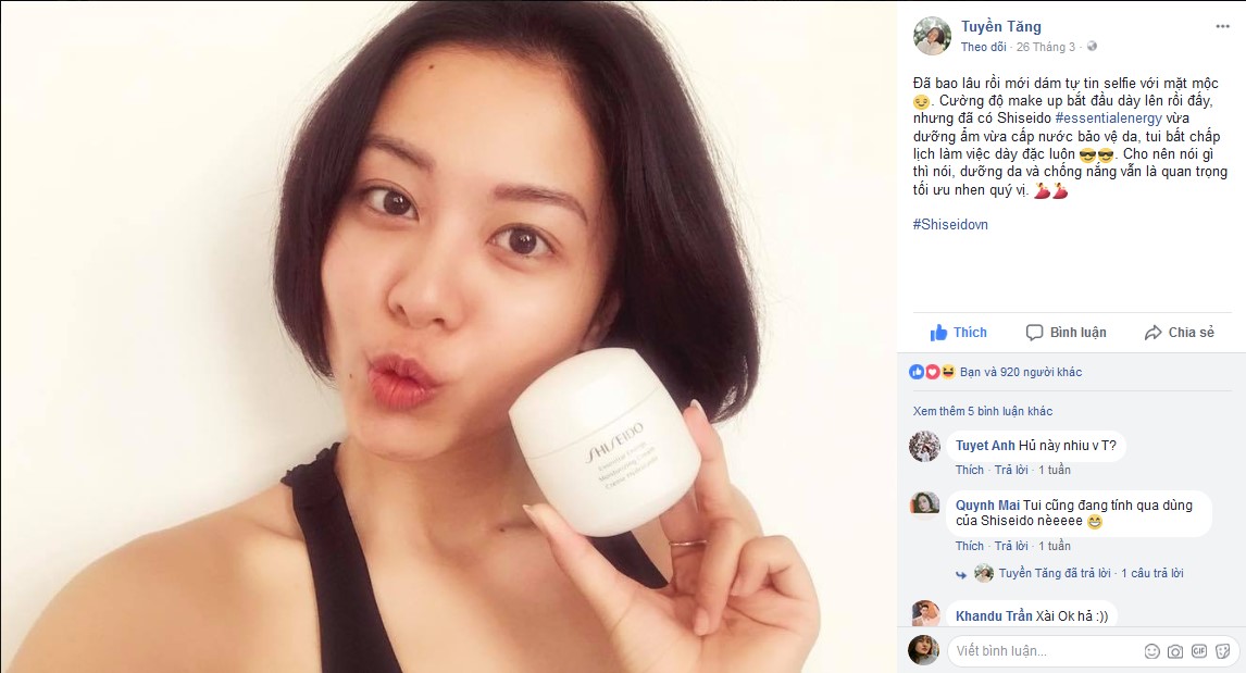 Da căng mướt khỏe khoắn của các hot face đốn tim hàng loạt Netizen Việt - Ảnh 4. Da căng mướt khỏe khoắn của các hot face đốn tim hàng loạt Netizen Việt - Ảnh 4.