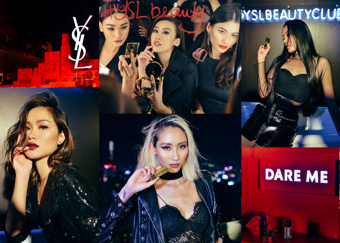 Soi các phong cách trang điểm cực táo bạo từ bữa tiệc YSL Beauty Club thời thượng - Ảnh 2. Soi các phong cách trang điểm cực táo bạo từ bữa tiệc YSL Beauty Club thời thượng - Ảnh 2.