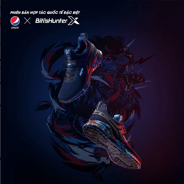 World Cup chỉ mới bắt đầu, Bitis Hunter đã tung ngay phiên bản hợp tác quốc tế đặc biệt cùng Pepsi khiến các fan “điên đảo - Ảnh 3.