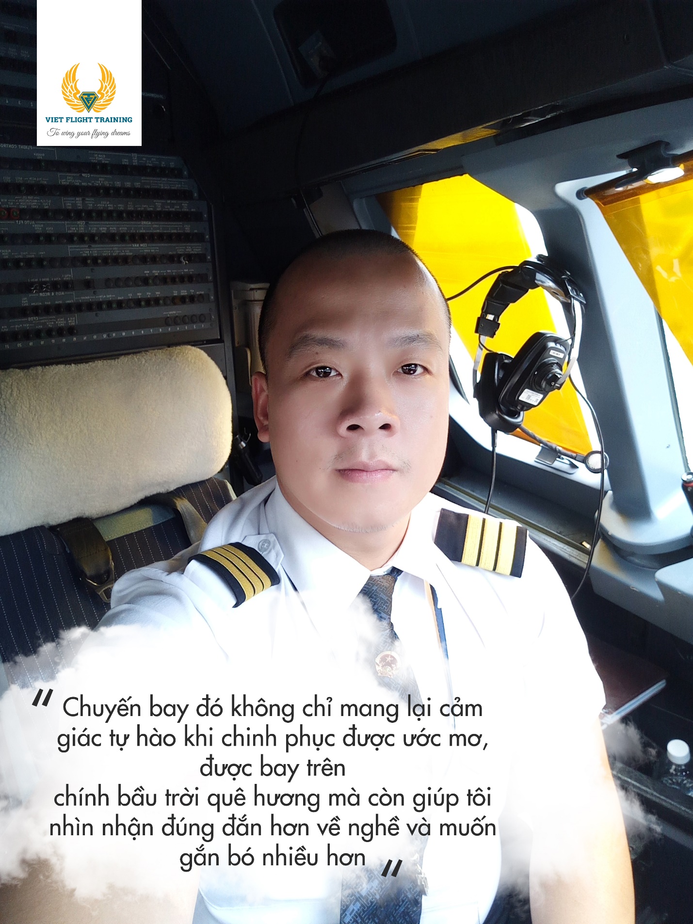 Bỏ bằng thạc sĩ, 8X quyết “rẽ ngang” để theo đuổi ước mơ bay - Ảnh 1. Bỏ bằng thạc sĩ, 8X quyết “rẽ ngang” để theo đuổi ước mơ bay - Ảnh 1.