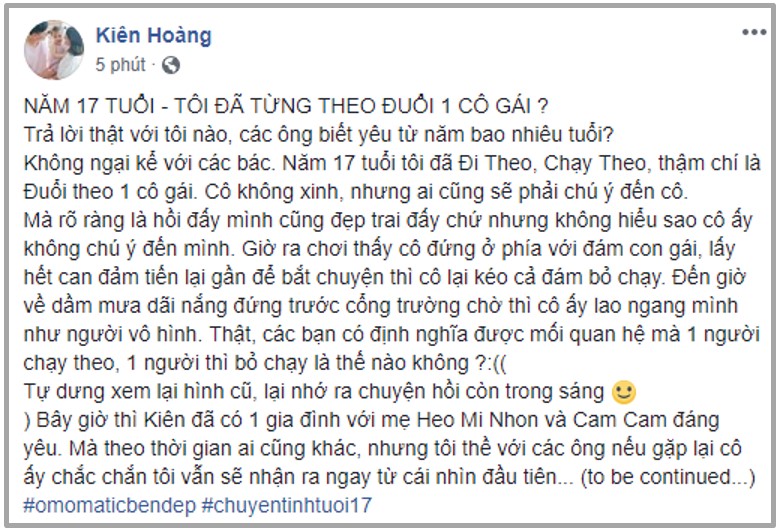 MC Diệp Chi, Minh Trang, Kiên Hoàng châm lửa khơi lại mối tình năm 17 tuổi - Ảnh 4. MC Diệp Chi, Minh Trang, Kiên Hoàng châm lửa khơi lại mối tình năm 17 tuổi - Ảnh 4.
