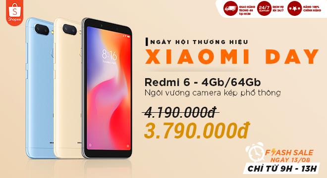 Xiaomi Redmi 6 - Cùng Shopee nâng tầm trải nghiệm - Ảnh 5. Xiaomi Redmi 6 - Cùng Shopee nâng tầm trải nghiệm - Ảnh 5.