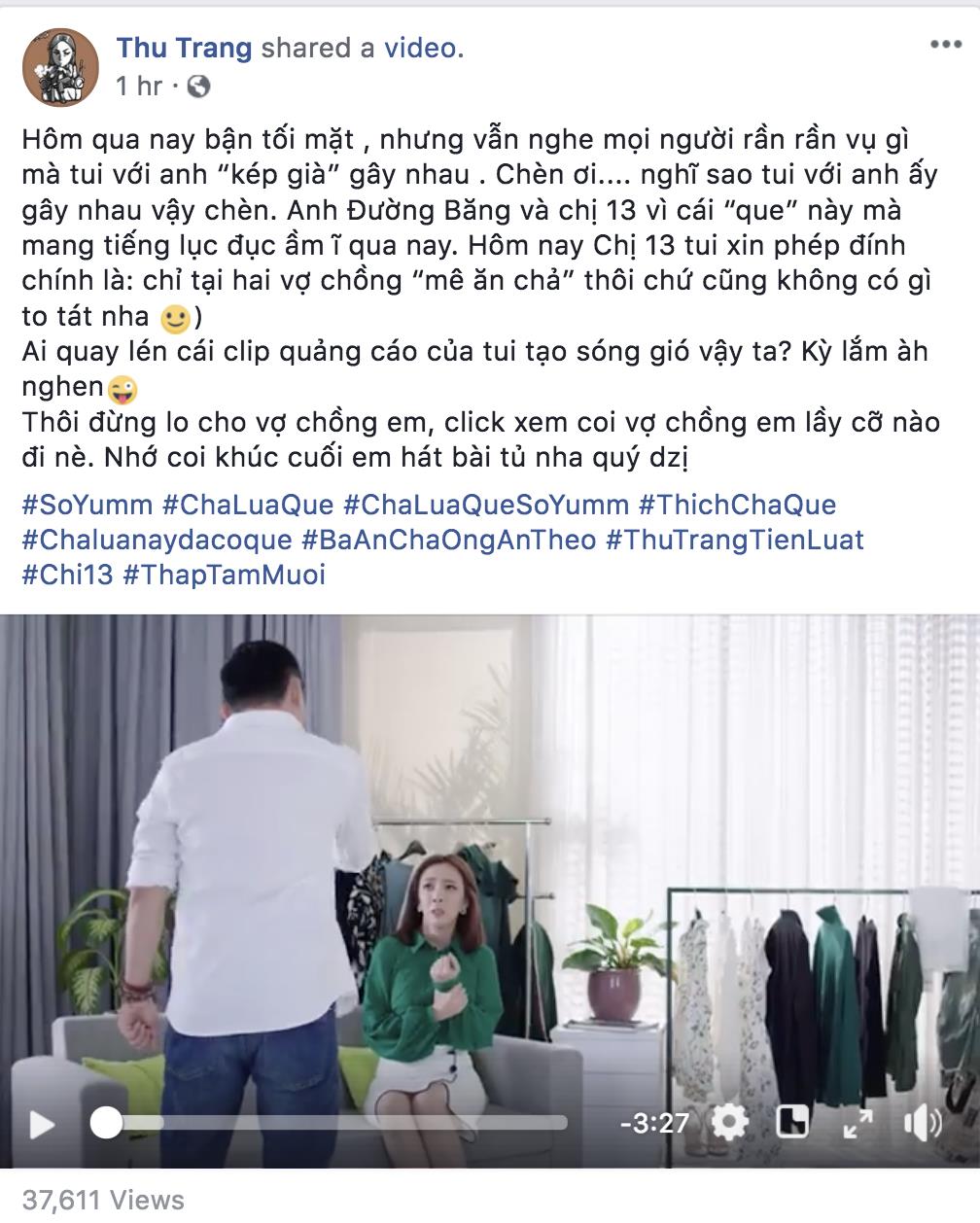 Sự thật đằng sau clip quay lén Thu Trang, Tiến Luật: Thu Trang “ăn chả” là có thật! - Ảnh 2. Sự thật đằng sau clip quay lén Thu Trang, Tiến Luật: Thu Trang “ăn chả” là có thật! - Ảnh 2.