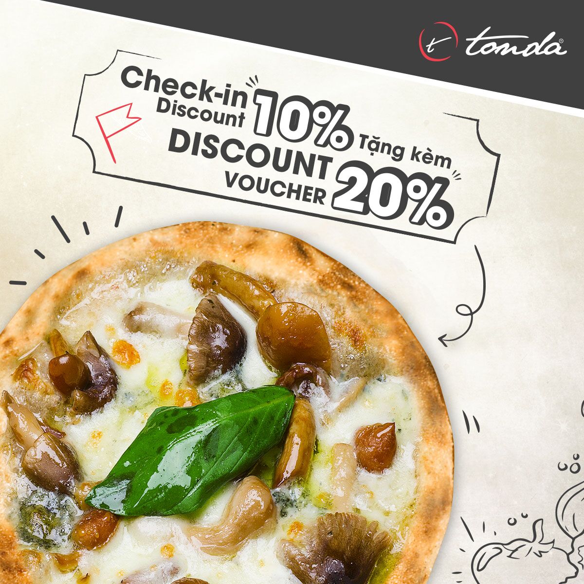 Pizzetta, món Ý mới dành cho các bạn trẻ sành điệu - Ảnh 14. Pizzetta, món Ý mới dành cho các bạn trẻ sành điệu - Ảnh 14.