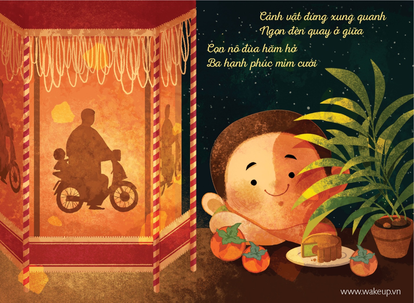Bộ tranh ngọt ngào “Trung thu cha và con”: Thương cha đừng để đó! - Ảnh 7. Bộ tranh ngọt ngào “Trung thu cha và con”: Thương cha đừng để đó! - Ảnh 7.