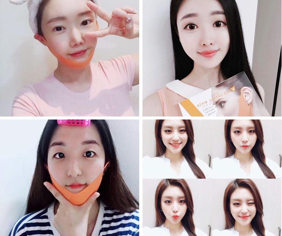 Cơn sốt sở hữu mặt vline với mặt nạ V-line Hàn Quốc - Ảnh 1. Cơn sốt sở hữu mặt vline với mặt nạ V-line Hàn Quốc - Ảnh 1.