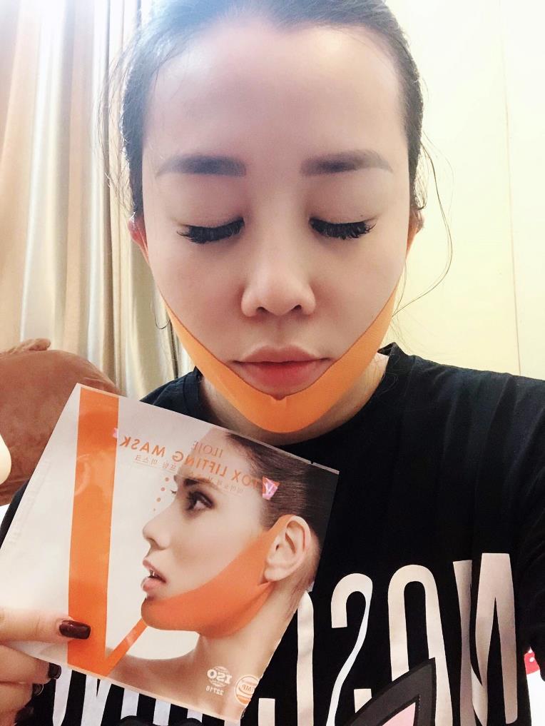 Cơn sốt sở hữu mặt vline với mặt nạ V-line Hàn Quốc - Ảnh 4. Cơn sốt sở hữu mặt vline với mặt nạ V-line Hàn Quốc - Ảnh 4.