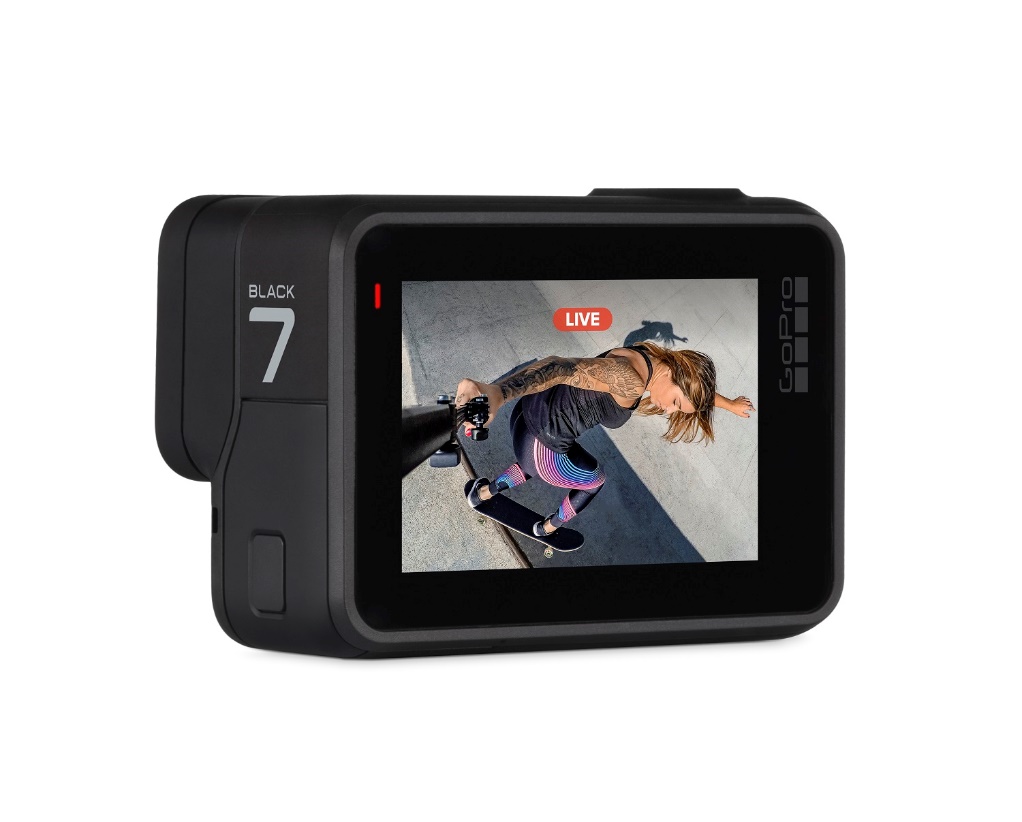 GoPro ra mắt sản phẩm mới HERO7 Black có tích hợp tính năng chống rung vượt trội - Ảnh 1. GoPro ra mắt sản phẩm mới HERO7 Black có tích hợp tính năng chống rung vượt trội - Ảnh 1.