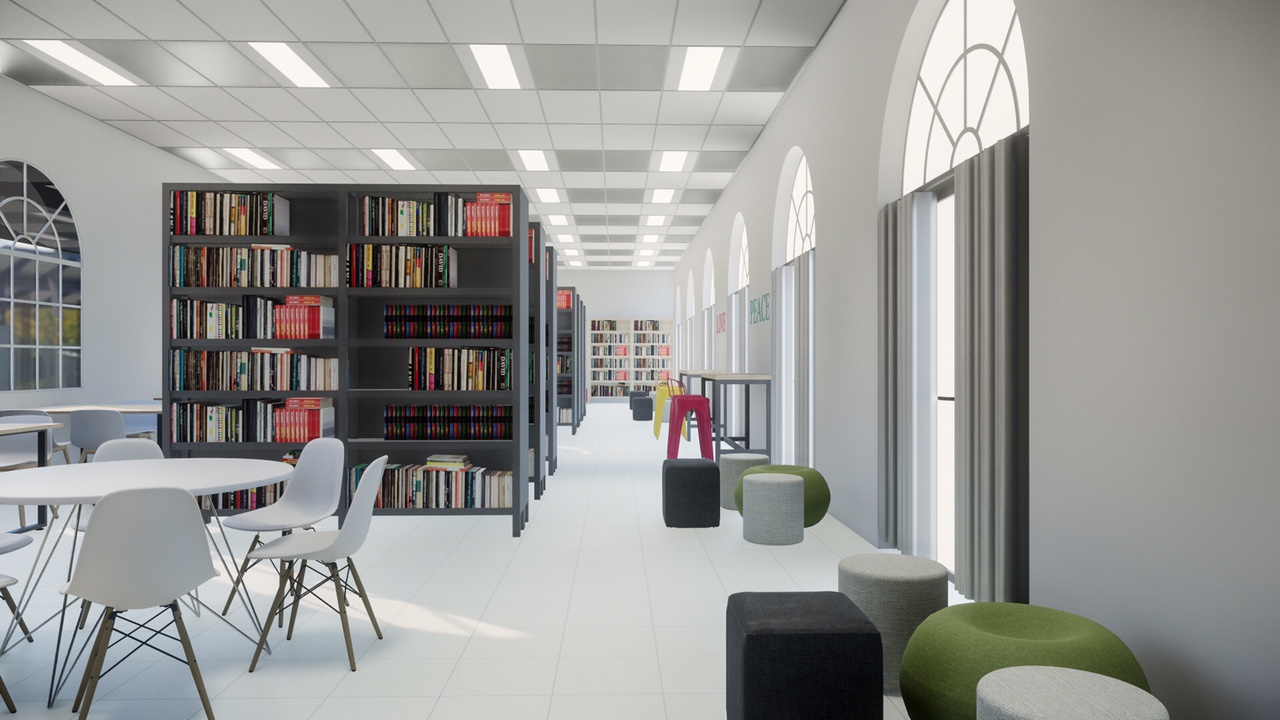Thư viện trường theo concept mới khiến cộng đồng mạng phát hờn vì độ xinh xắn, sang chảnh - Ảnh 4. Thư viện trường theo concept mới khiến cộng đồng mạng phát hờn vì độ xinh xắn, sang chảnh - Ảnh 4.