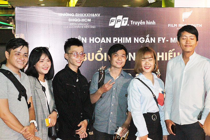 Công chiếu Liên hoan phim ngắn FY mùa 2 thu hút đông đảo sinh viên - Ảnh 3. Công chiếu Liên hoan phim ngắn FY mùa 2 thu hút đông đảo sinh viên - Ảnh 3.