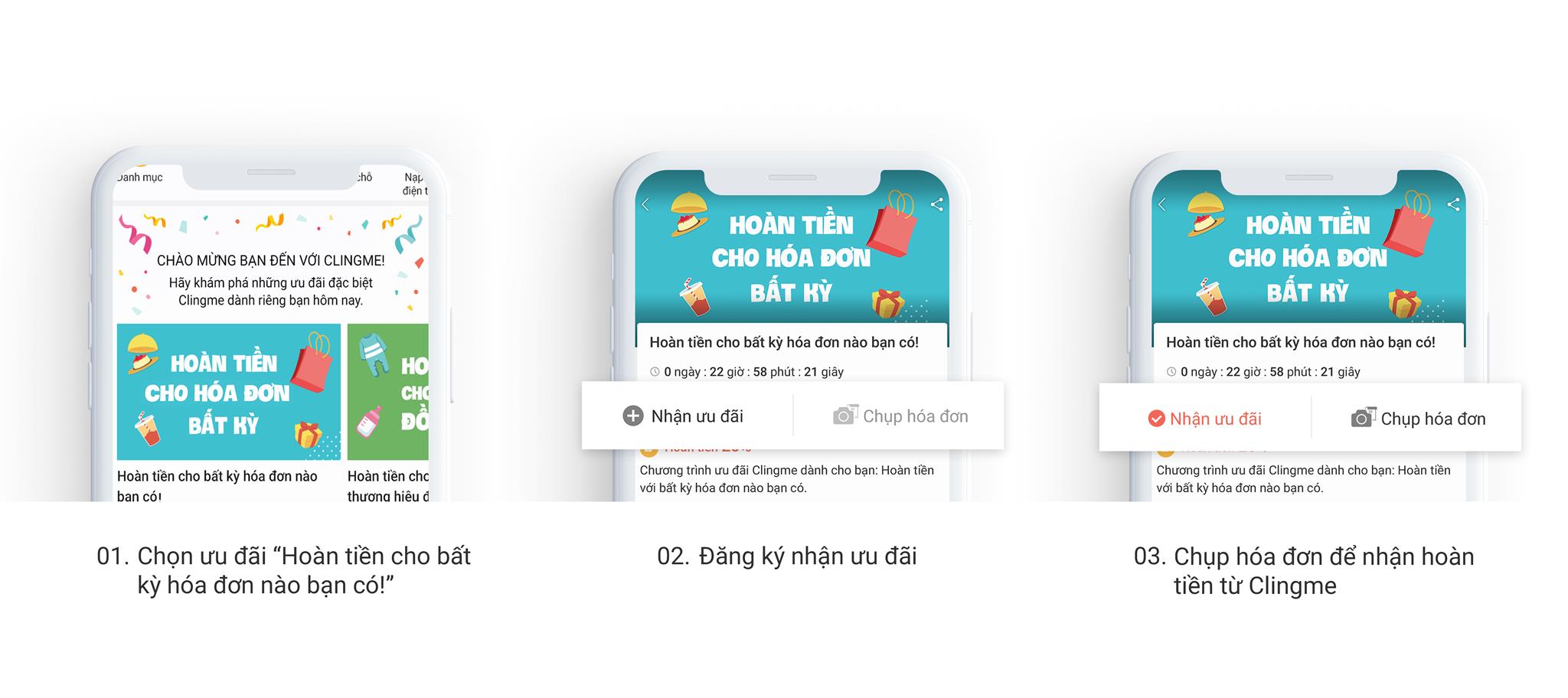 Khám phá tính năng mới của ứng dụng Clingme - Hoàn tiền cho mọi hóa đơn - Ảnh 2. Khám phá tính năng mới của ứng dụng Clingme - Hoàn tiền cho mọi hóa đơn - Ảnh 2.