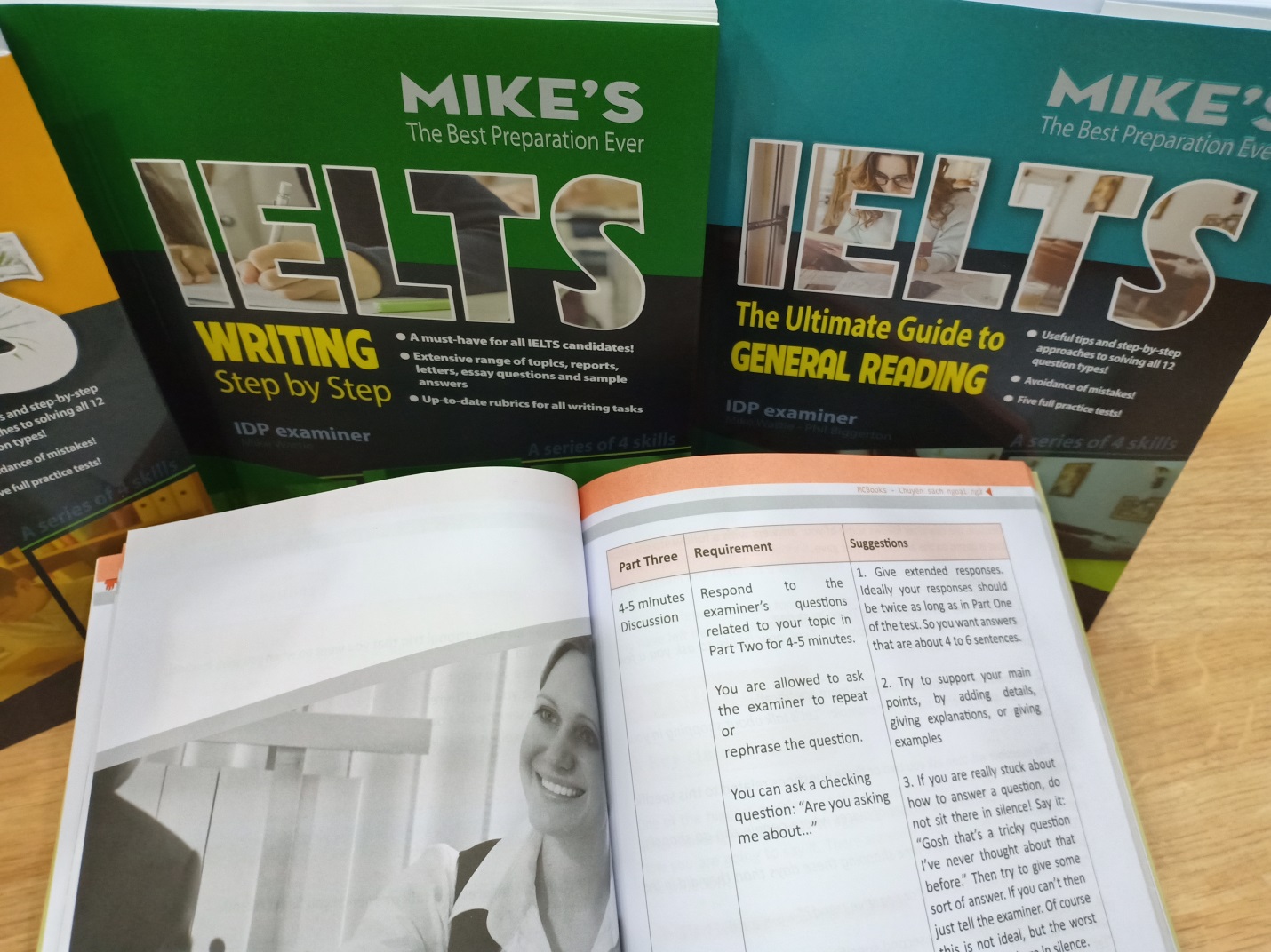 Review bộ sách luyện thi IELTS MIKE - Ảnh 4. Review bộ sách luyện thi IELTS MIKE - Ảnh 4.