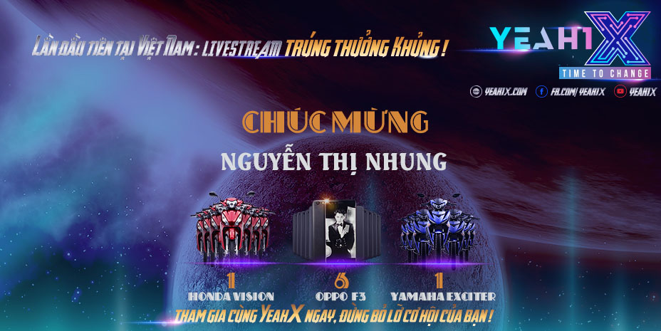 Chuỗi livestream ra mắt ứng dụng Yeah1X với tổng giải thưởng lên tới hơn 2 tỉ đồng - Ảnh 1. Chuỗi livestream ra mắt ứng dụng Yeah1X với tổng giải thưởng lên tới hơn 2 tỉ đồng - Ảnh 1.