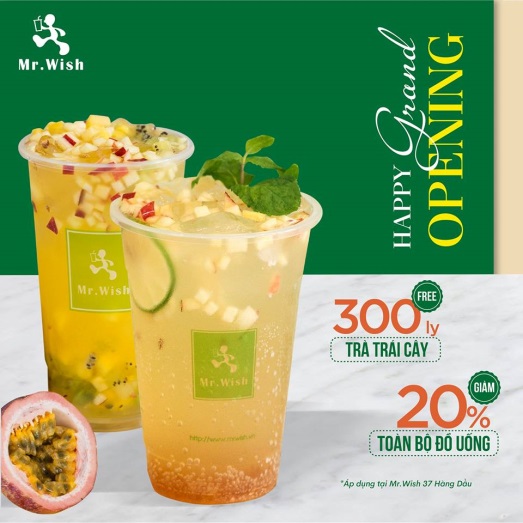 Cuối tuần lên phố F5 cơ thể với trà trái cây Mr Wish - Ảnh 5. Cuối tuần lên phố F5 cơ thể với trà trái cây Mr Wish - Ảnh 5.