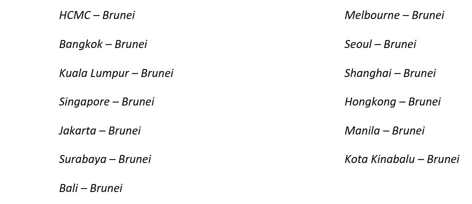 Bay cùng hàng không Royal Brunei với nhiều ưu đãi - Ảnh 3. Bay cùng hàng không Royal Brunei với nhiều ưu đãi - Ảnh 3.