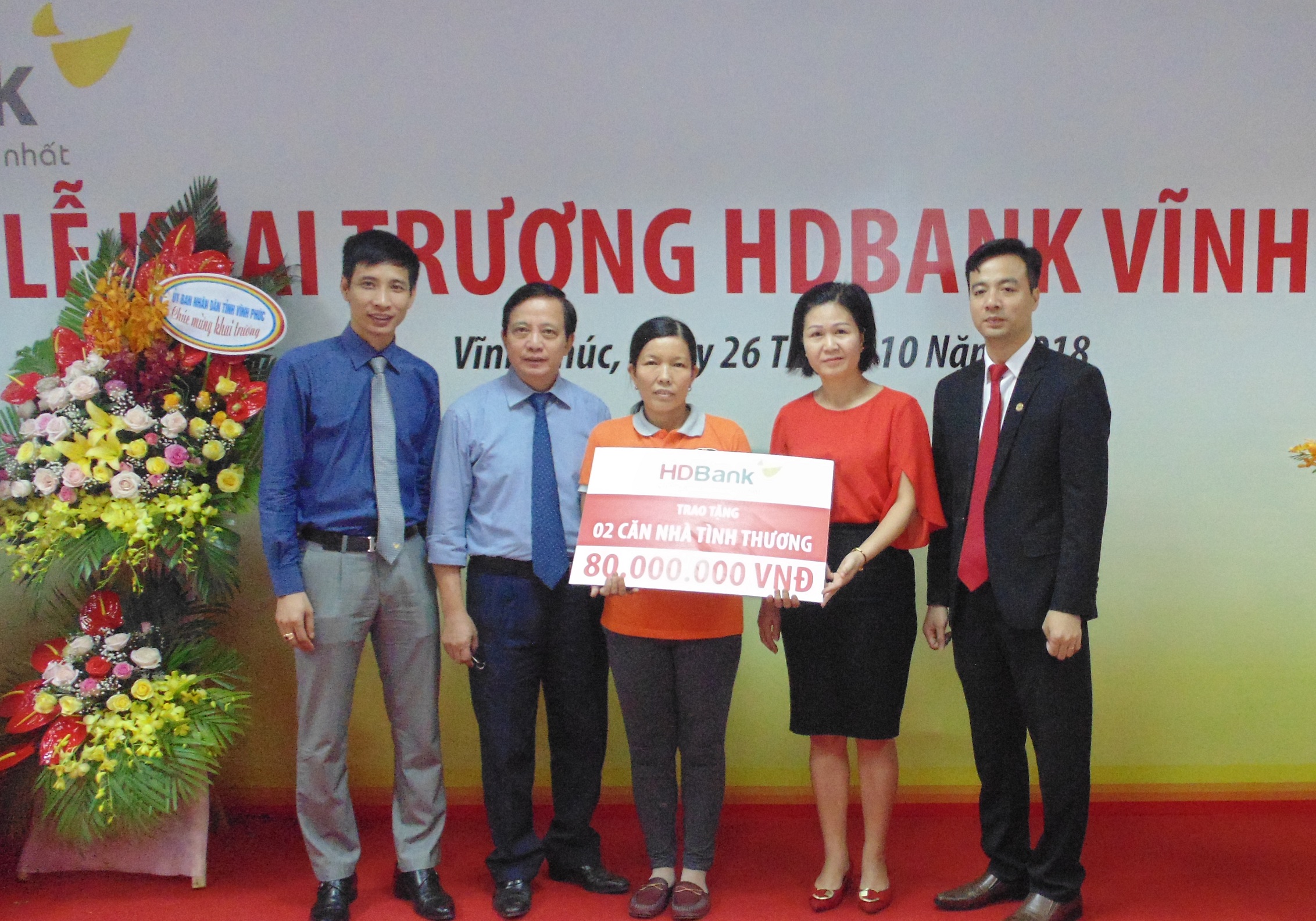 HDBank khai trương chi nhánh Vĩnh Phúc - Ảnh 4. HDBank khai trương chi nhánh Vĩnh Phúc - Ảnh 4.