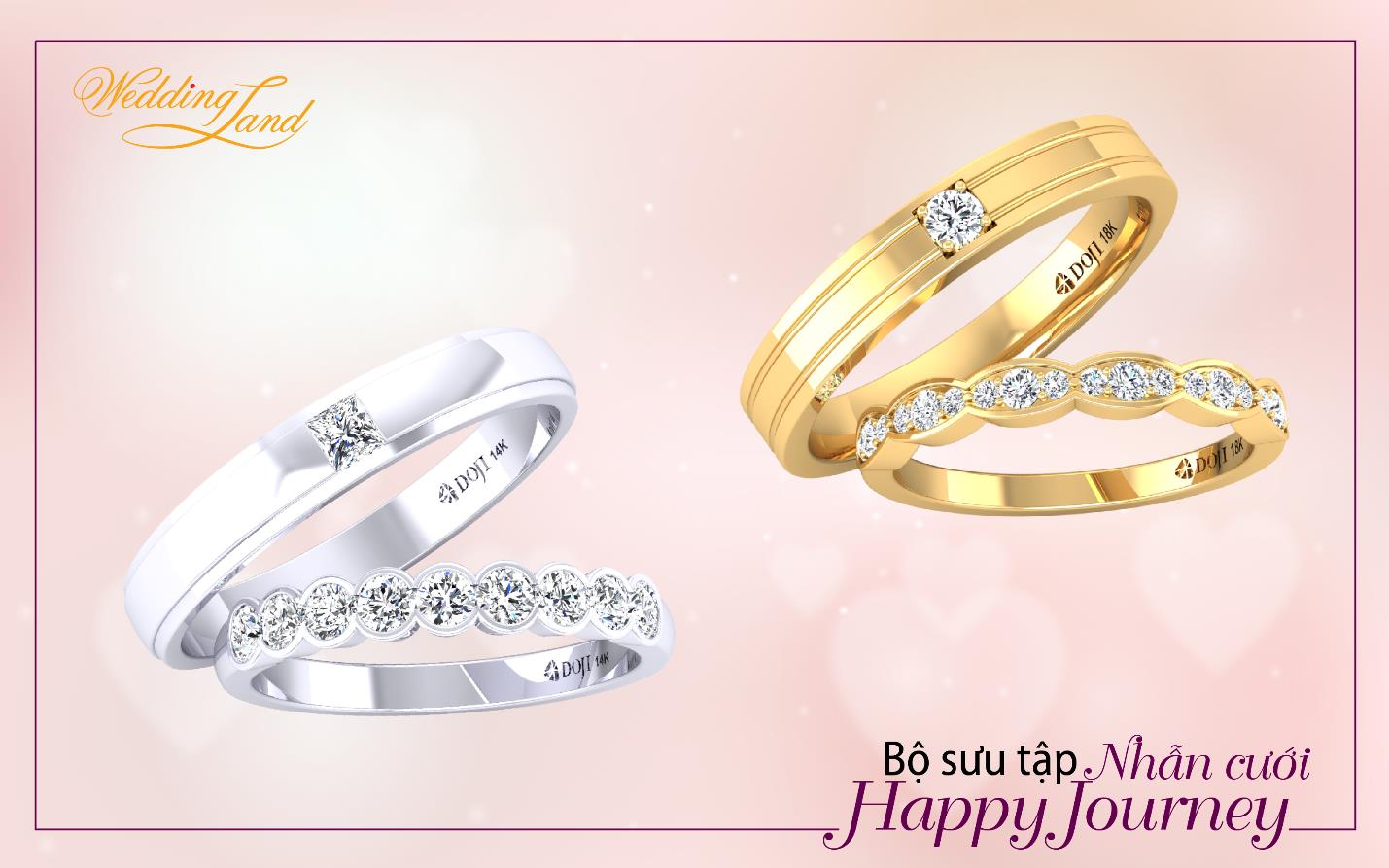 Xu hướng nhẫn cưới mới cho cô dâu 2018 - Ảnh 2. Xu hướng nhẫn cưới mới cho cô dâu 2018 - Ảnh 2.