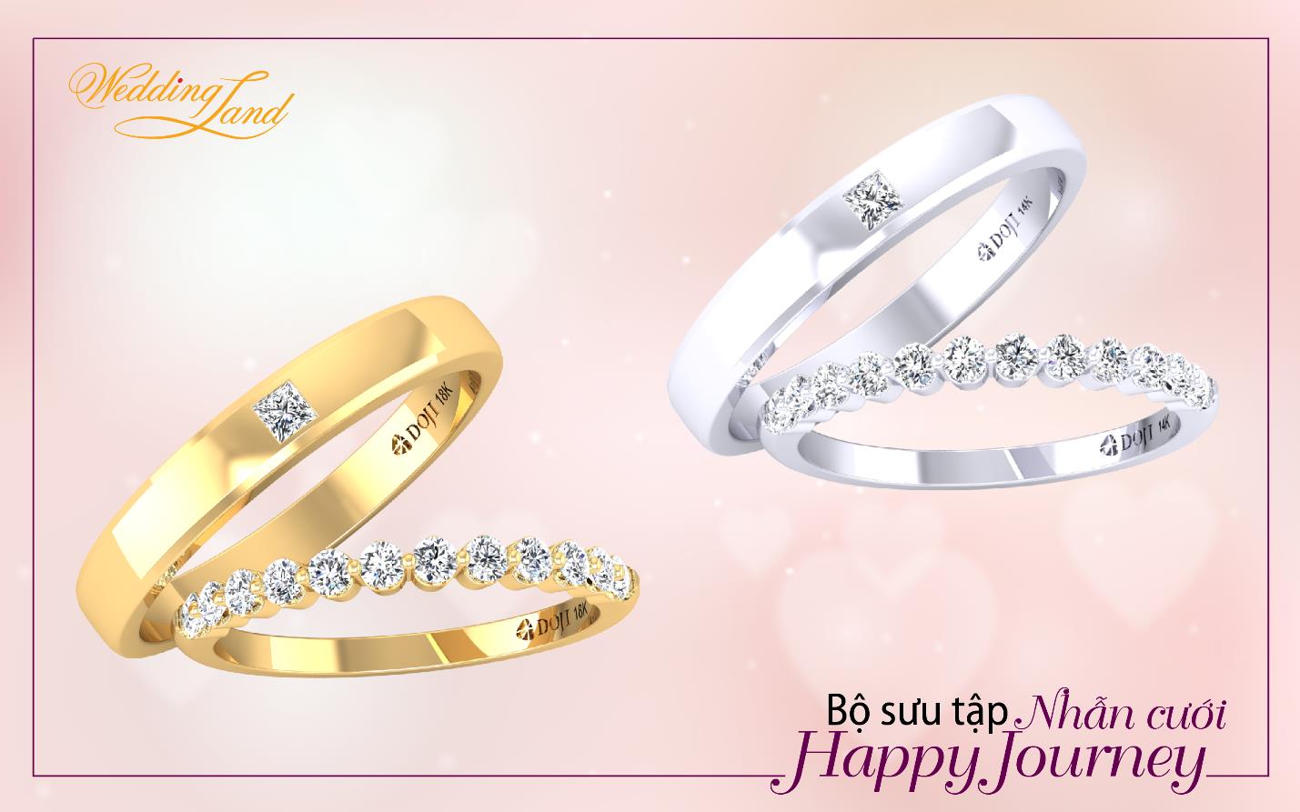 Xu hướng nhẫn cưới mới cho cô dâu 2018 - Ảnh 4. Xu hướng nhẫn cưới mới cho cô dâu 2018 - Ảnh 4.