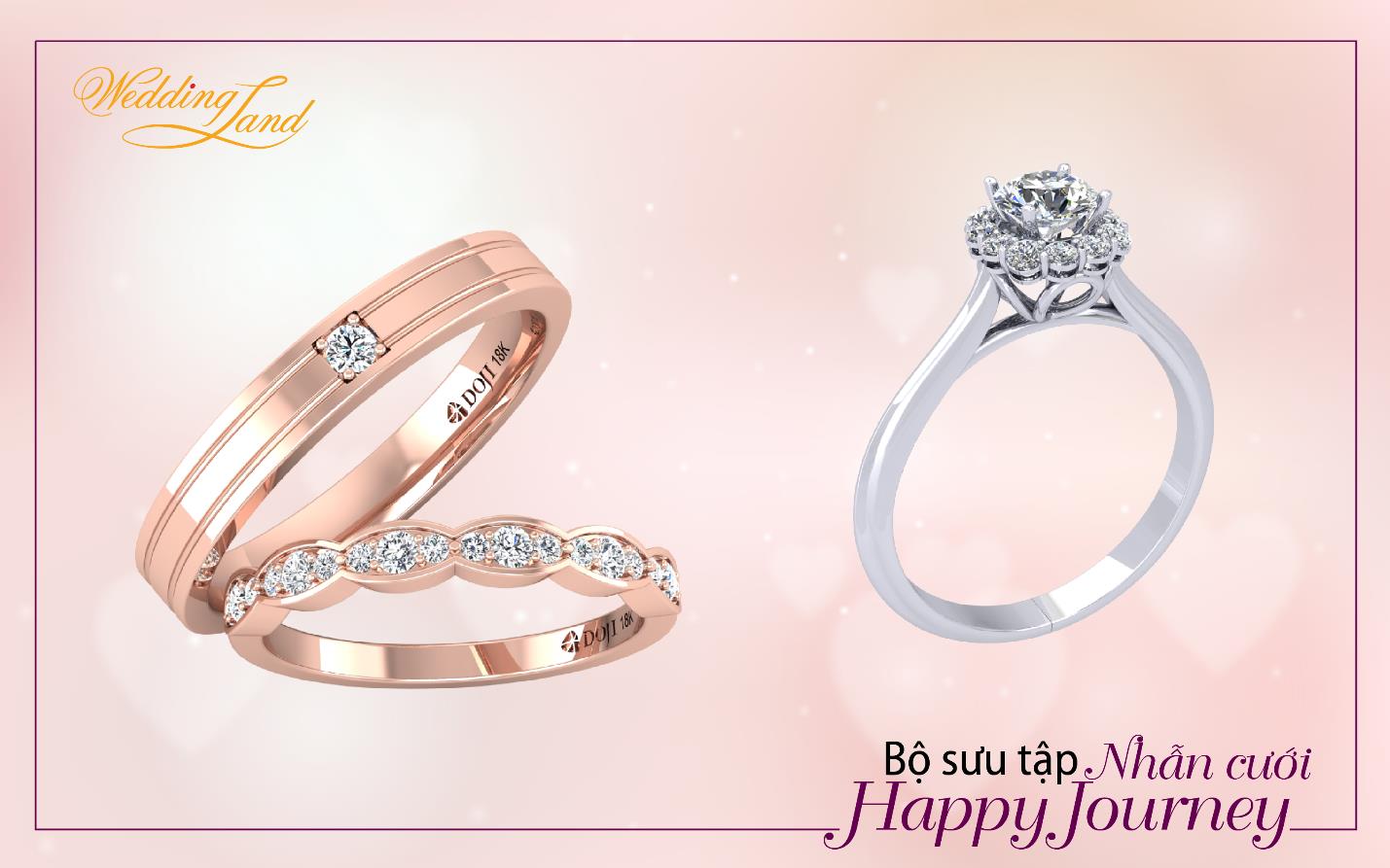 Xu hướng nhẫn cưới mới cho cô dâu 2018 - Ảnh 5. Xu hướng nhẫn cưới mới cho cô dâu 2018 - Ảnh 5.