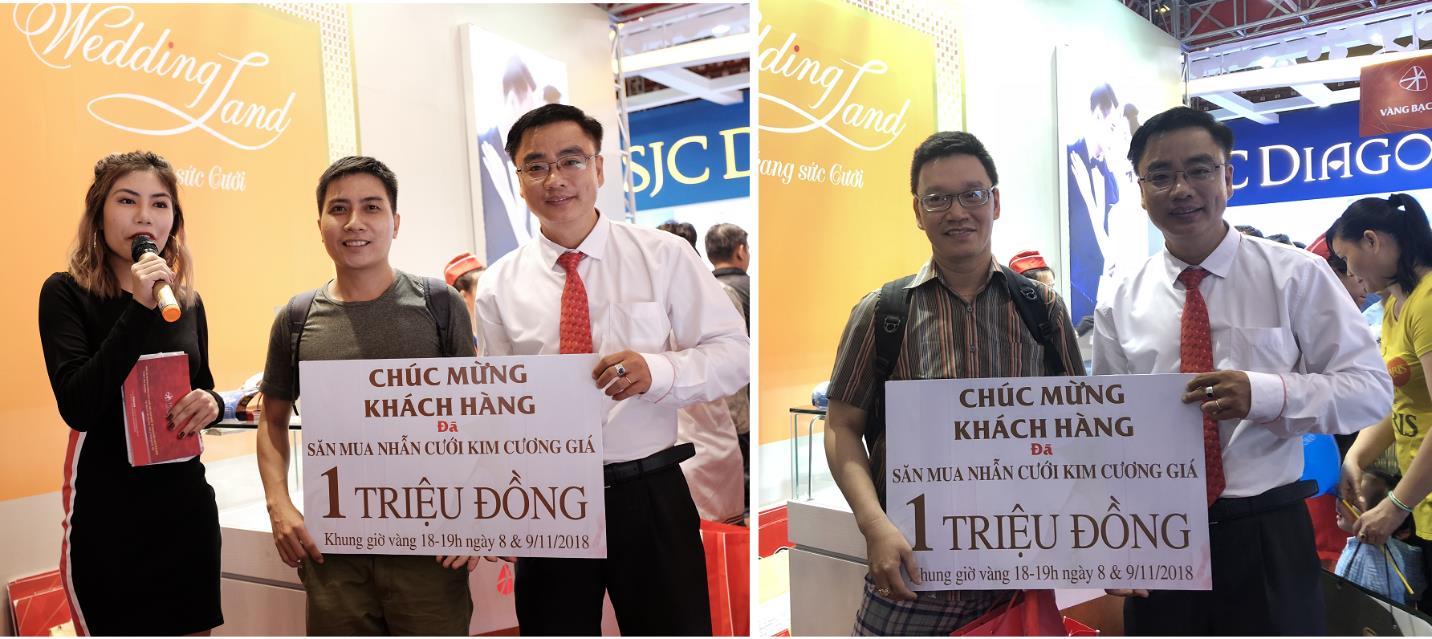 Cực nóng tại Thành phố HCM: Nhẫn cưới kim cương 1 triệu đồng - Ảnh 7. Cực nóng tại Thành phố HCM: Nhẫn cưới kim cương 1 triệu đồng - Ảnh 7.