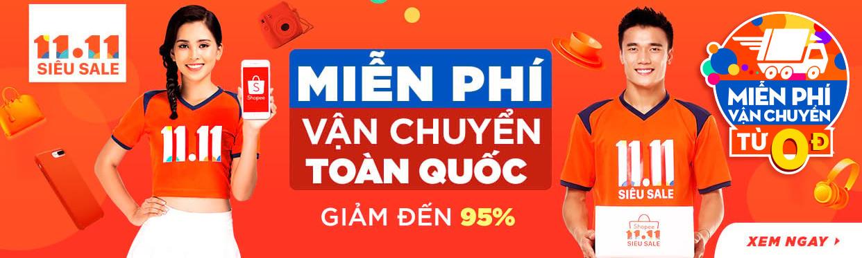 Bất ngờ chưa từng có, miễn phí vận chuyển toàn quốc từ 0đ, chỉ trong ngày 11.11 - Ảnh 1. Bất ngờ chưa từng có, miễn phí vận chuyển toàn quốc từ 0đ, chỉ trong ngày 11.11 - Ảnh 1.