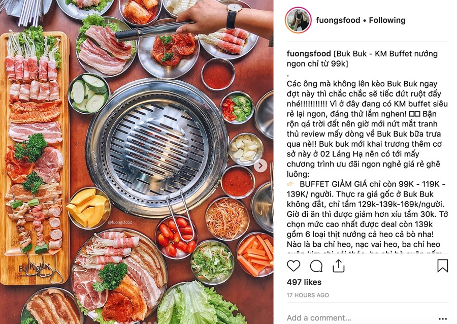 Buffet Nướng Lẩu Buk Buk Hàn Quốc được giới trẻ check in rần rần - Ảnh 3. Buffet Nướng Lẩu Buk Buk Hàn Quốc được giới trẻ check in rần rần - Ảnh 3.