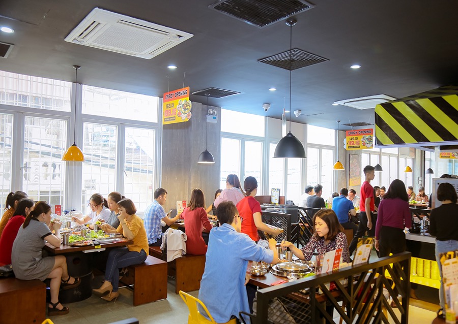 Buffet Nướng Lẩu Buk Buk Hàn Quốc được giới trẻ check in rần rần - Ảnh 9. Buffet Nướng Lẩu Buk Buk Hàn Quốc được giới trẻ check in rần rần - Ảnh 9.