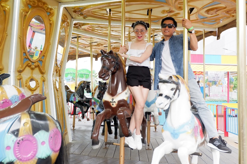 Điểm vui chơi mới ở Sài Gòn: Công viên giải trí Just Kidding - Ảnh 1. Điểm vui chơi mới ở Sài Gòn: Công viên giải trí Just Kidding - Ảnh 1.