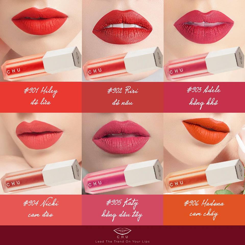 Bí mật 5 phút rạng ngời với son nhung 3 trong 1 CHU Lipstick - Ảnh 3. Bí mật 5 phút rạng ngời với son nhung 3 trong 1 CHU Lipstick - Ảnh 3.