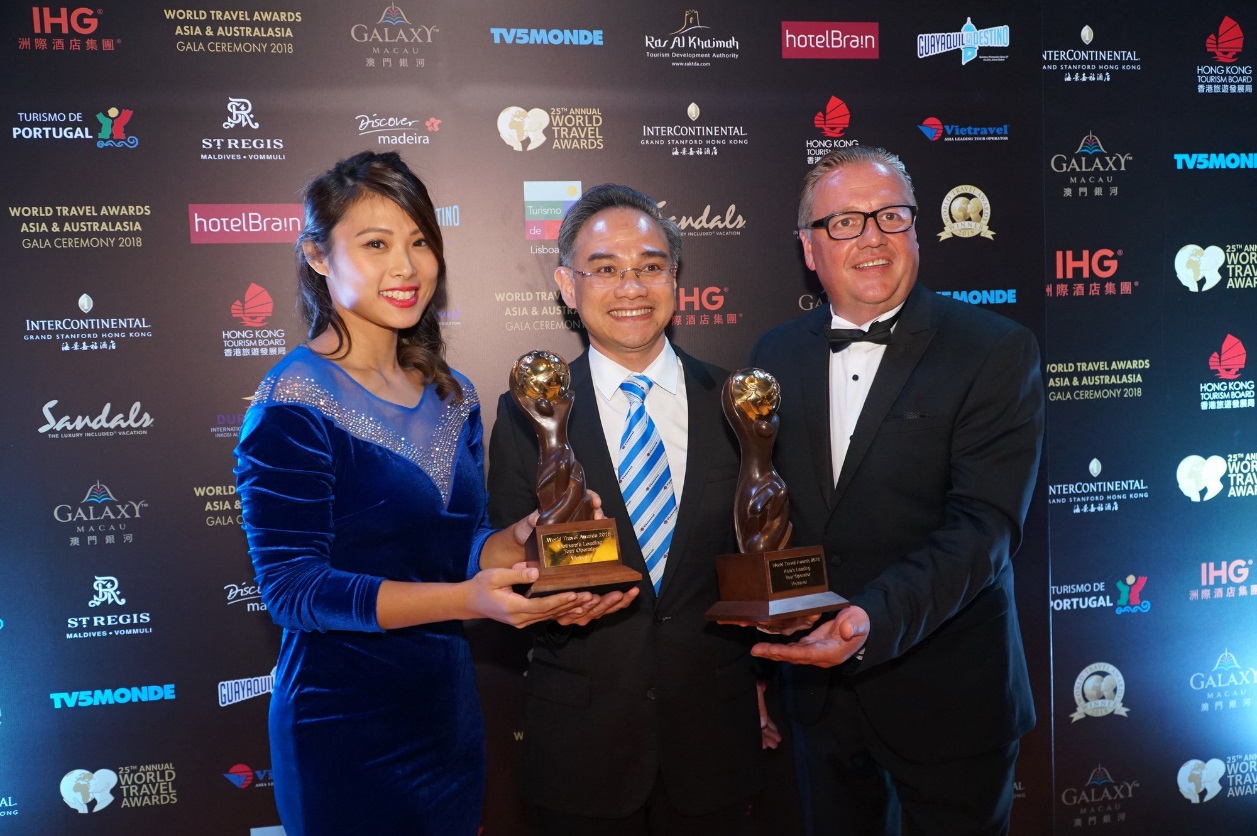 Vietravel lần thứ 2 nhận danh hiệu “World’s leading group tour operator” - Ảnh 1. Vietravel lần thứ 2 nhận danh hiệu “World’s leading group tour operator” - Ảnh 1.