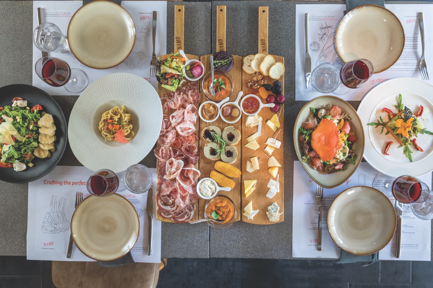 ’NAMO Tuscan Grill và hành trình mang tinh hoa ẩm thực Ý tới Sài Gòn - Ảnh 2. ’NAMO Tuscan Grill và hành trình mang tinh hoa ẩm thực Ý tới Sài Gòn - Ảnh 2.