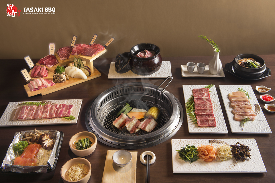 Trải nghiệm tiệc nướng thượng hạng chuẩn Nhật ngay tại Hà Nội - Ảnh 1. Trải nghiệm tiệc nướng thượng hạng chuẩn Nhật ngay tại Hà Nội - Ảnh 1.