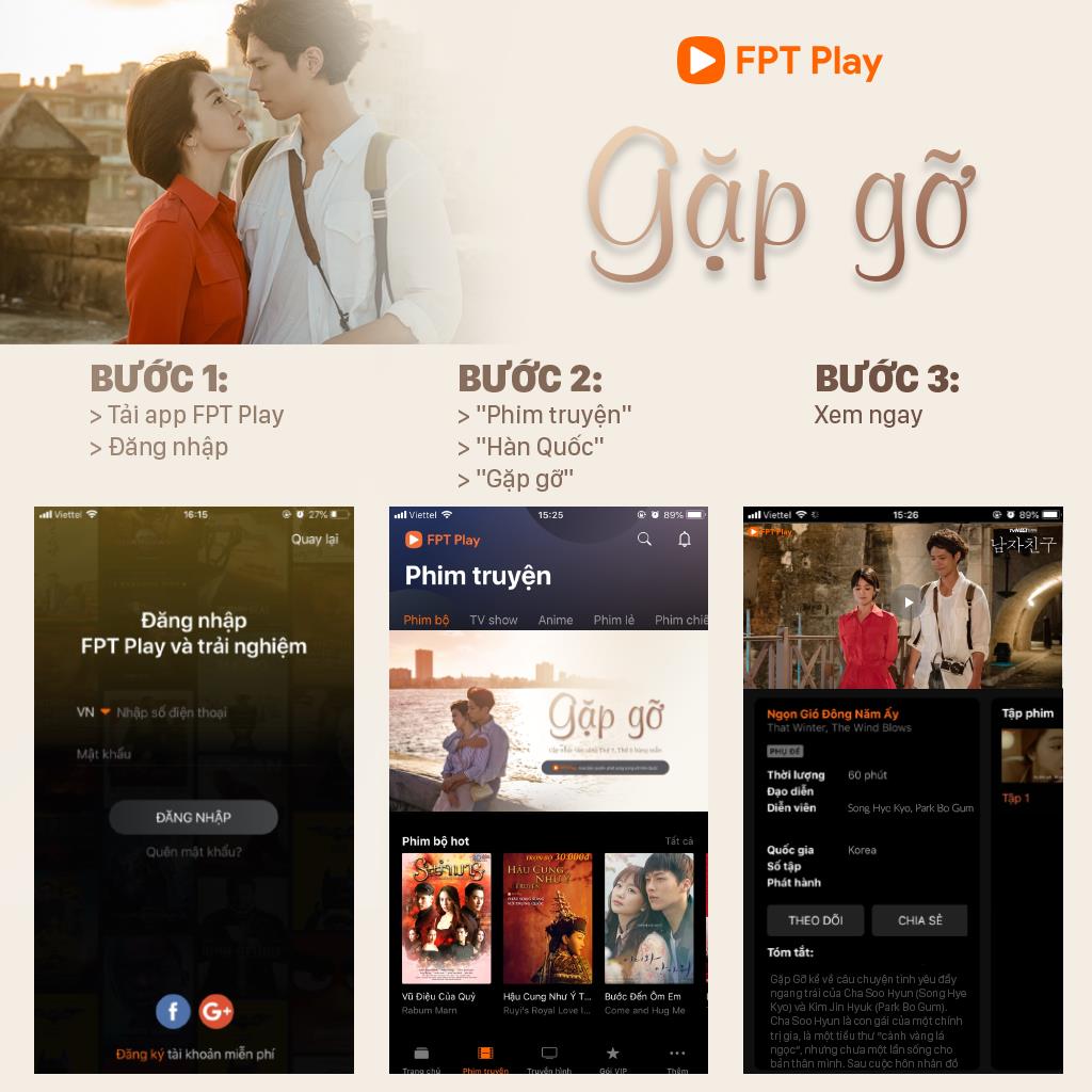 Encounter (Gặp Gỡ) sẽ phát sóng ở Việt Nam trên FPT Play. Encounter (Gặp Gỡ) sẽ phát sóng ở Việt Nam trên FPT Play.