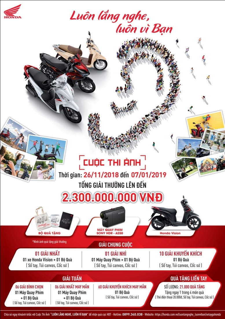 Cùng Thành Thỏ, Nhật Anh Trắng tham gia cuộc thi ảnh hot từ Honda Việt Nam - Ảnh 4. Cùng Thành Thỏ, Nhật Anh Trắng tham gia cuộc thi ảnh hot từ Honda Việt Nam - Ảnh 4.
