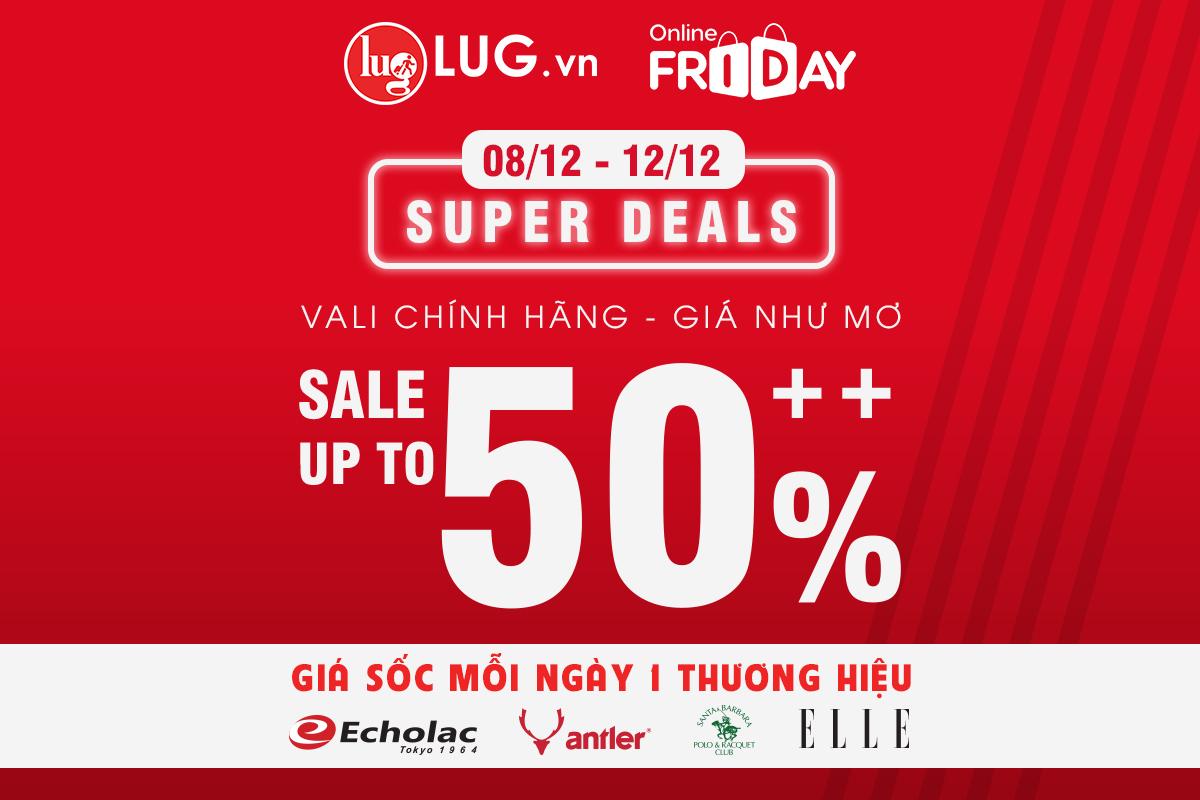 Online friday - 5 ngày vàng săn vali thương hiệu quốc tế đồng giá tất cả các size chỉ từ 990k - Ảnh 1. Online friday - 5 ngày vàng săn vali thương hiệu quốc tế đồng giá tất cả các size chỉ từ 990k - Ảnh 1.
