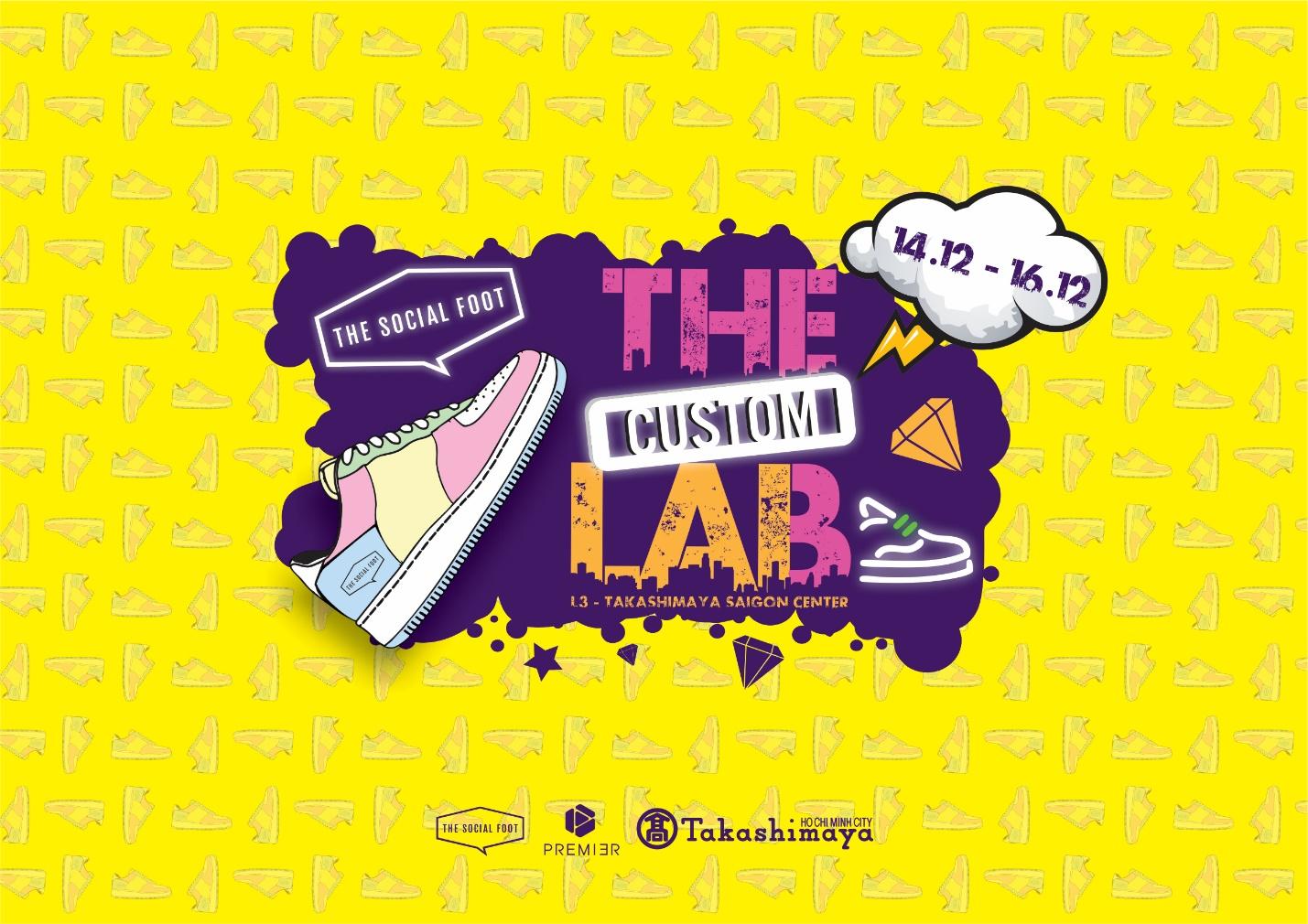 The Custom Lab – Sự kiện về Sneaker Customize trở lại với các Sneakerhead Sài Gòn - Ảnh 1. The Custom Lab – Sự kiện về Sneaker Customize trở lại với các Sneakerhead Sài Gòn - Ảnh 1.