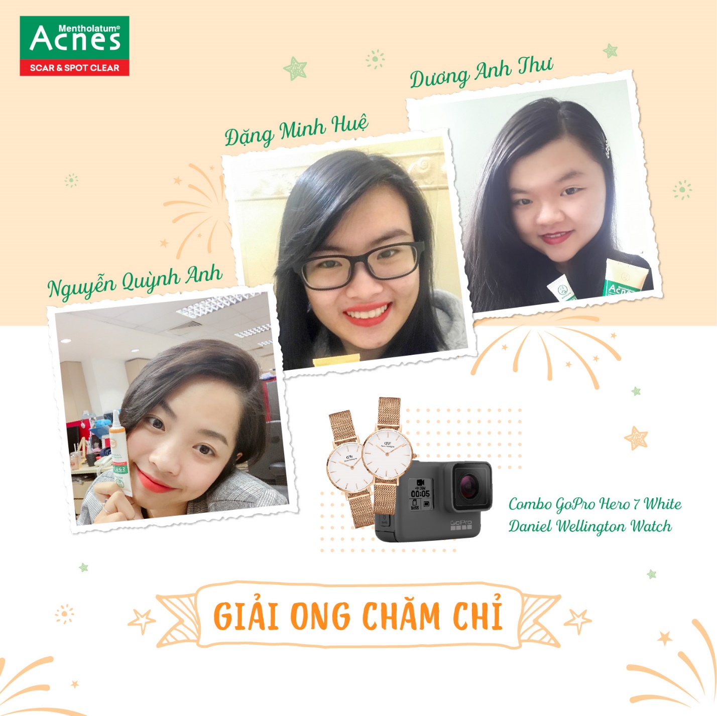 Cùng Acnes nhìn lại hành trình đáng nhớ của 14 ngày thử thách sáng thâm - mờ sẹo - Ảnh 7. Cùng Acnes nhìn lại hành trình đáng nhớ của 14 ngày thử thách sáng thâm - mờ sẹo - Ảnh 7.