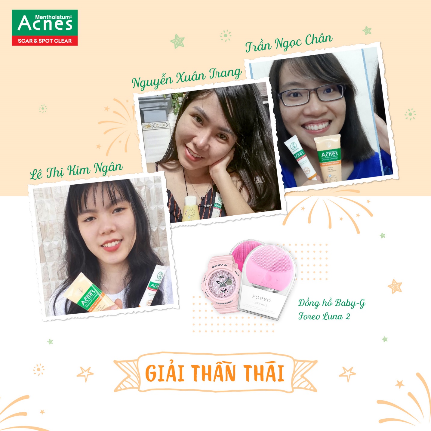 Cùng Acnes nhìn lại hành trình đáng nhớ của 14 ngày thử thách sáng thâm - mờ sẹo - Ảnh 8. Cùng Acnes nhìn lại hành trình đáng nhớ của 14 ngày thử thách sáng thâm - mờ sẹo - Ảnh 8.