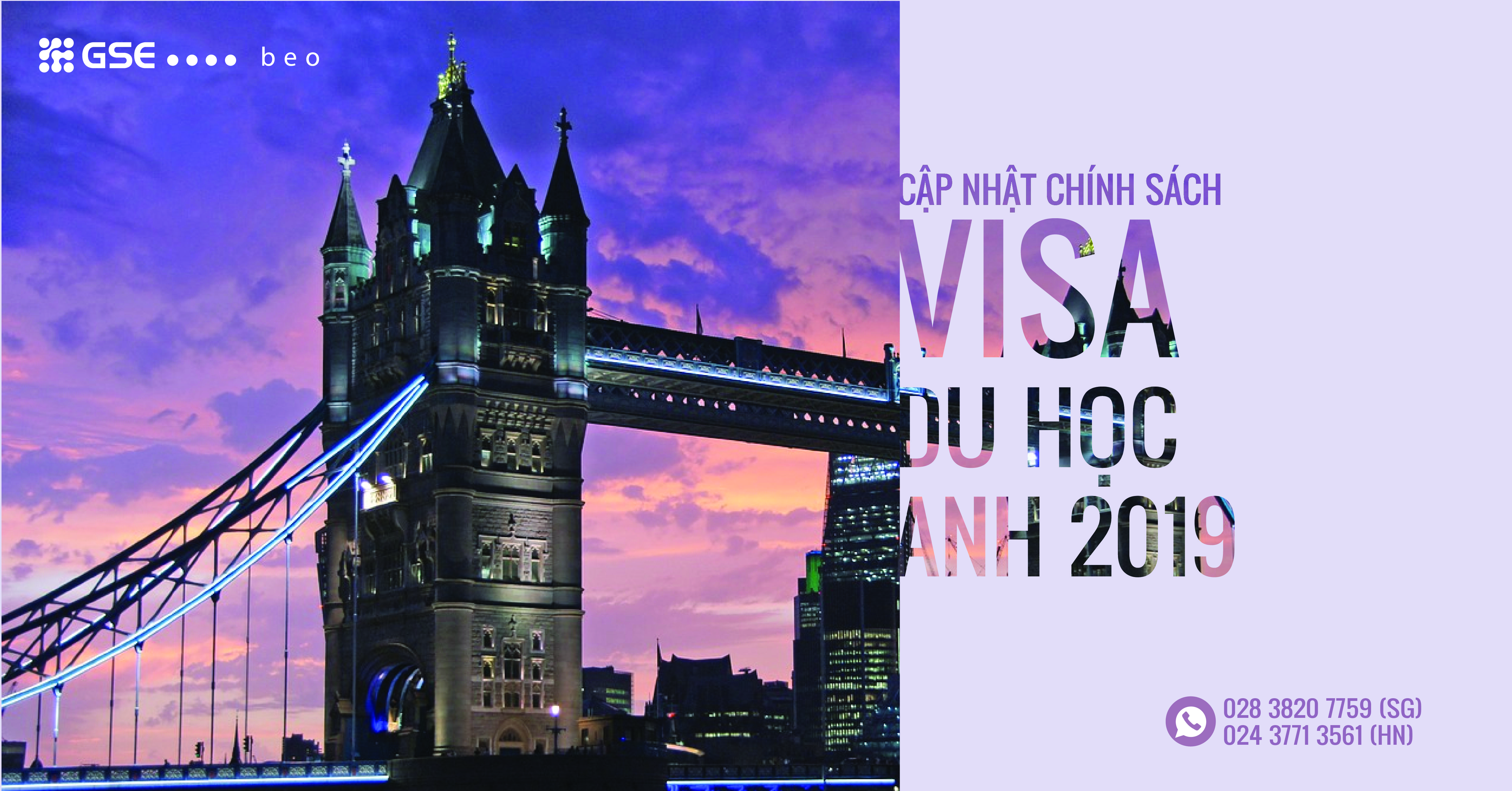 Cập nhật chính sách visa và học bổng du học Anh 2019 - Ảnh 1.