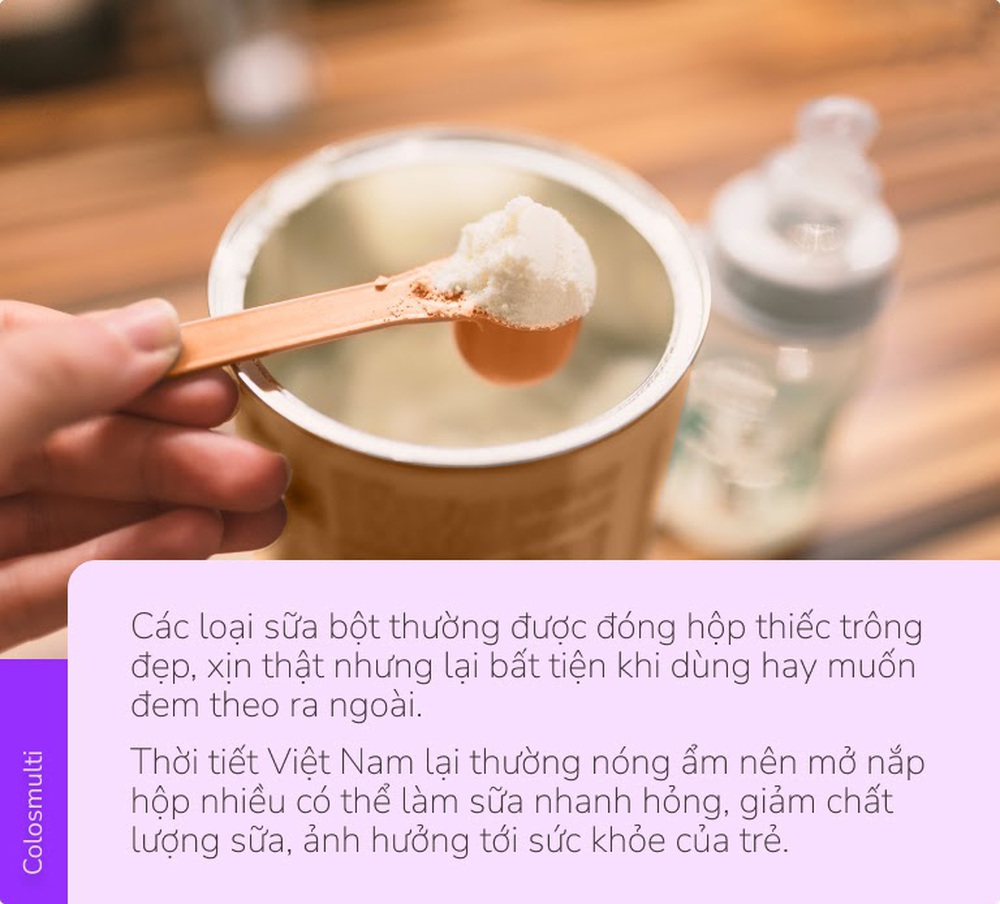 Không phải đong từng thìa sữa mệt mỏi, dùng sữa bột đóng túi để mẹ nhàn - con khỏe - Ảnh 1.